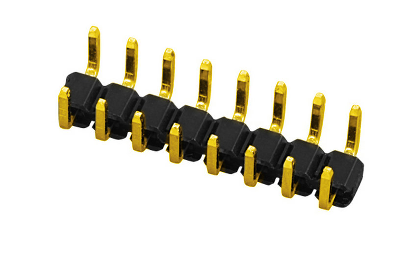 PH2.54mm Pin Header Single Row Centipede Feet Type Board to Board Connector Pin Connector 