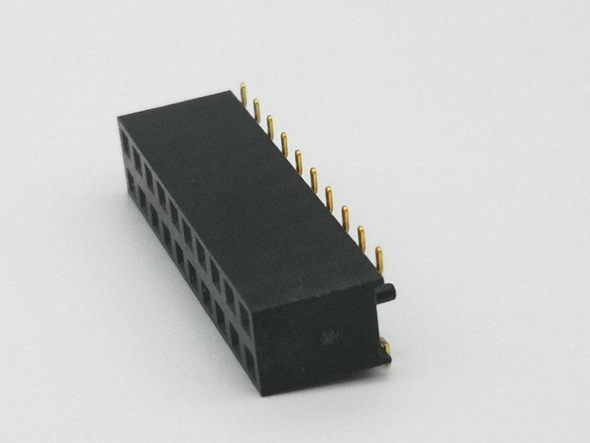 PH2.54mm Female Header H=5.7,  7.1, 7.5, 8.0,  8.5, 11.0, 12.0   Dual Row  Y-type SMT Type Board to Board Connector