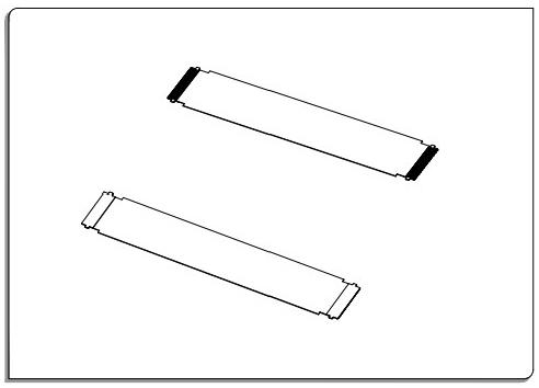 FFC軟排線(xiàn) 0.5mm Pitch 蝴蝶扣排線(xiàn) 