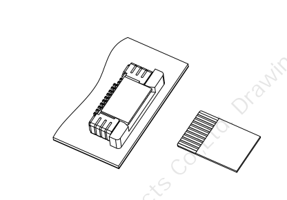 上接抽拉 0.5mm Pitch H2.0 